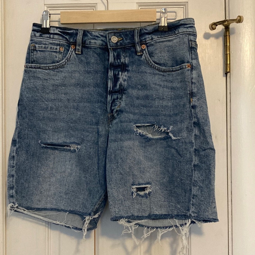 Bermuda Shorts High Waisted